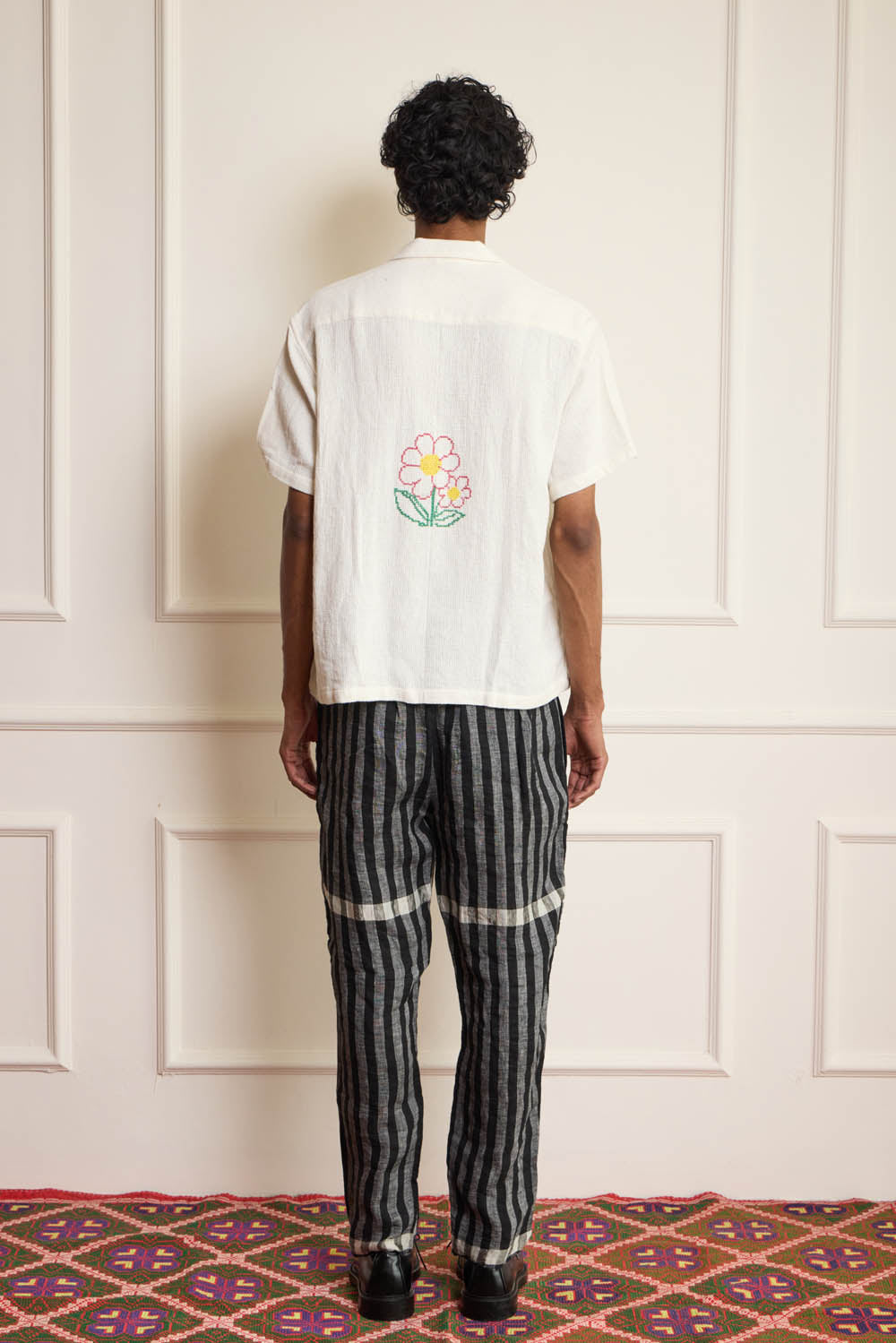 Cross Stitch Embroidered Shirt