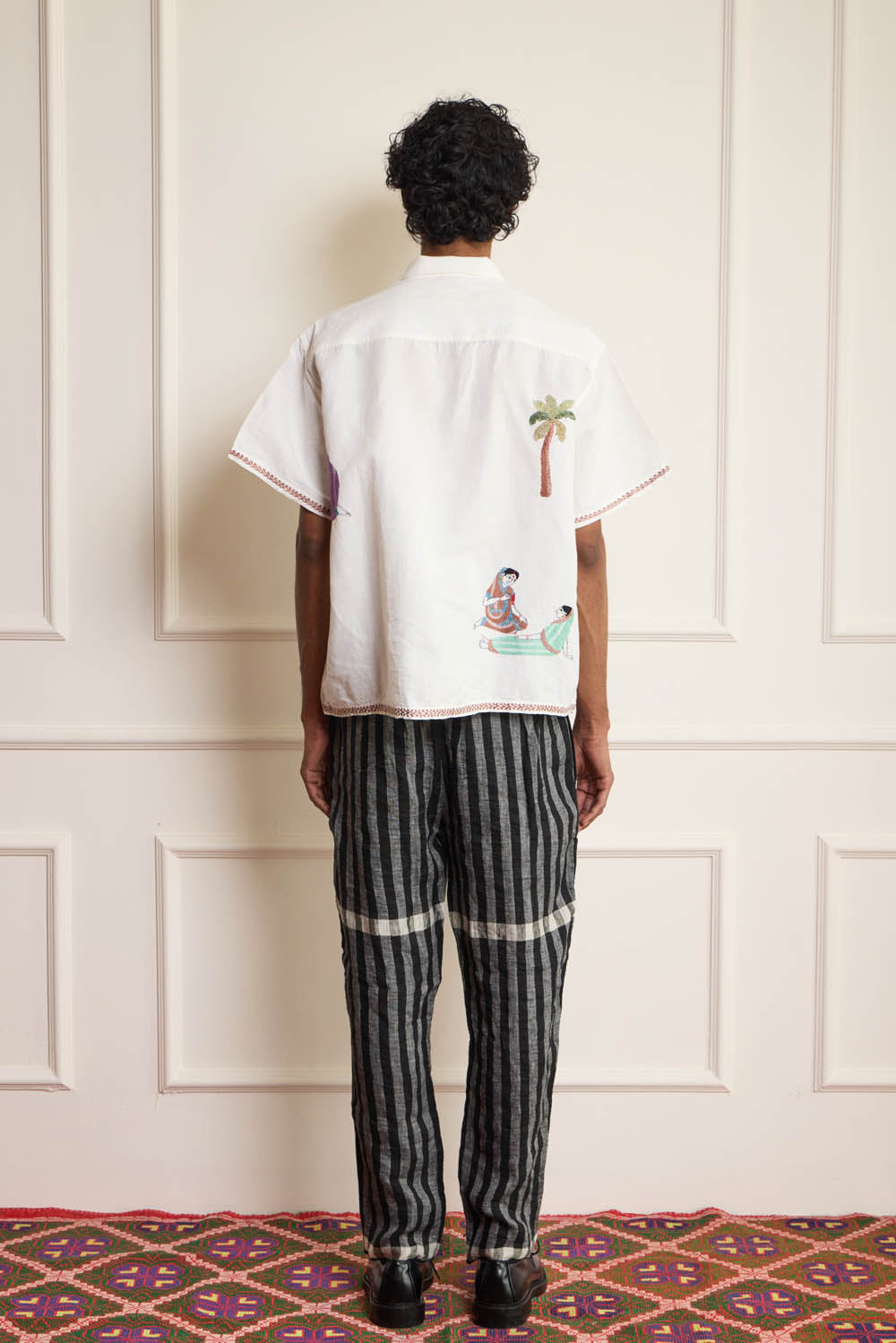 Kantha Embroidered Shirt