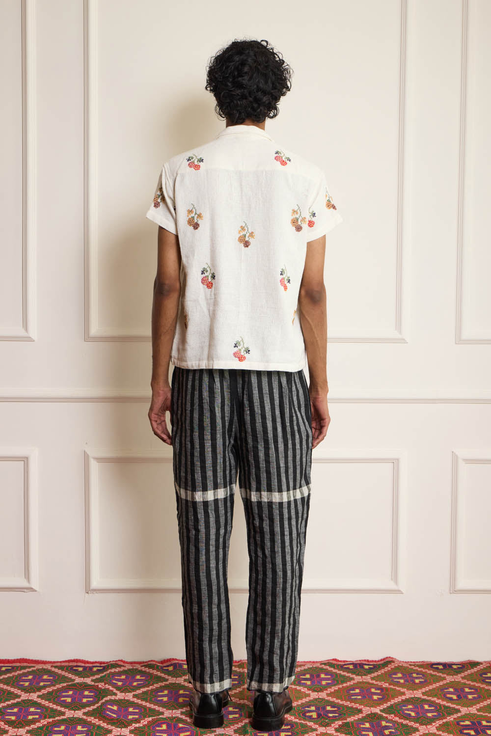 Cross Stitch Embroidered Shirt