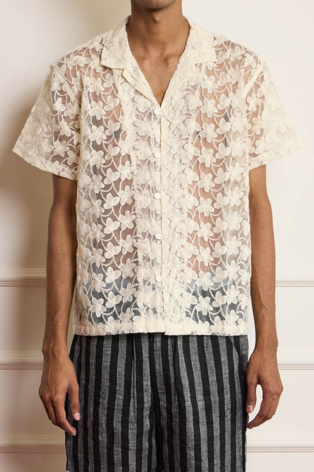 Lace Bloom Shirt