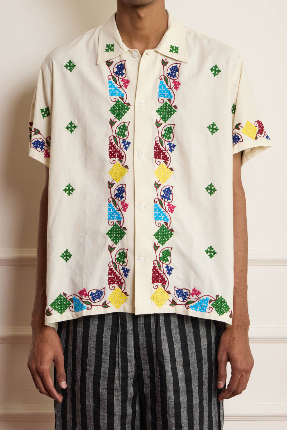 Hand Embroidered Shirt