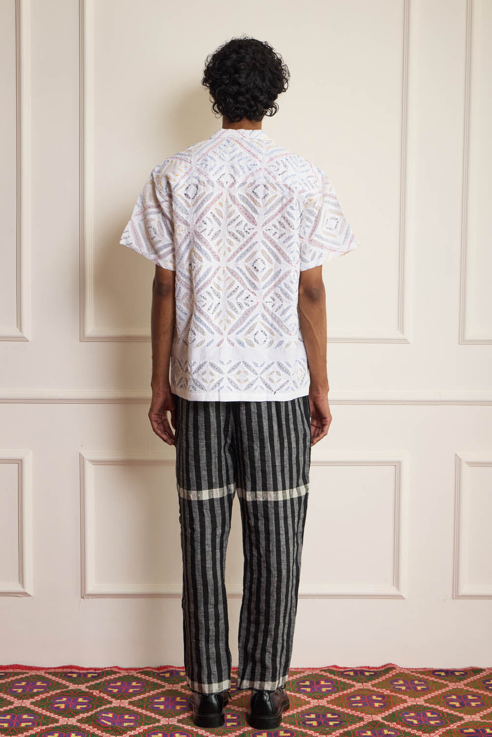 Applique Embroidered Shirt