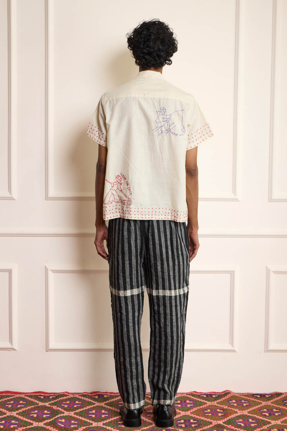 Sailing Embroidered Shirt
