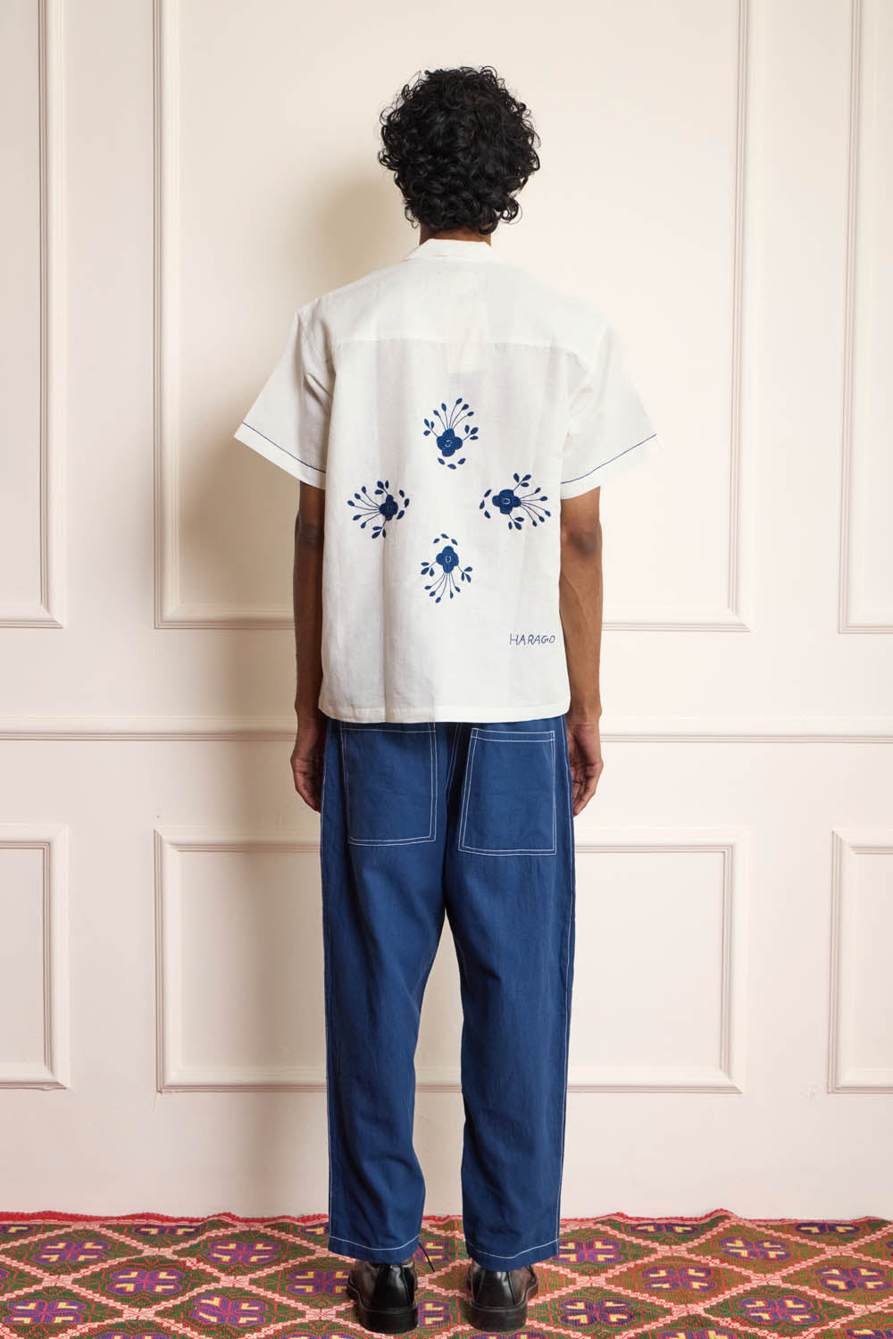 Floral Embroidered Shirt