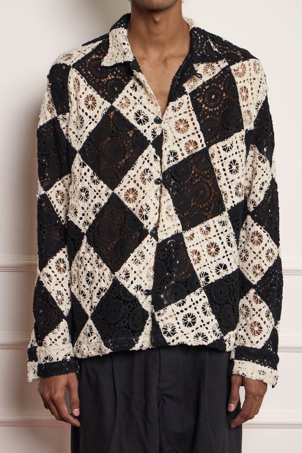 Patchwork Lace Shirt