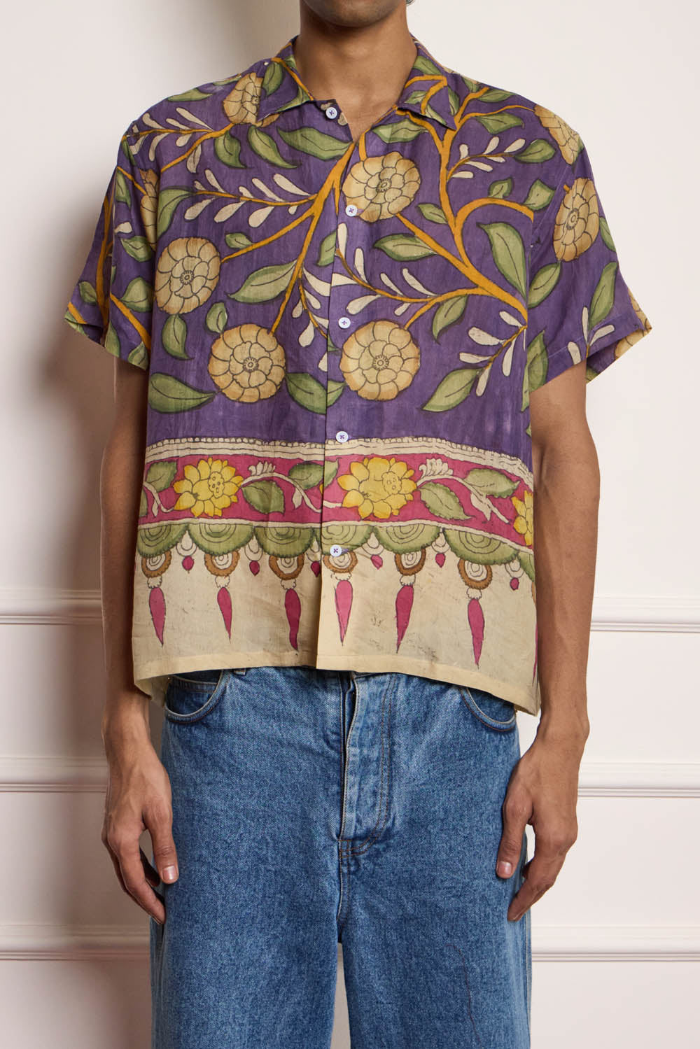 Kalamkari Silk Shirt