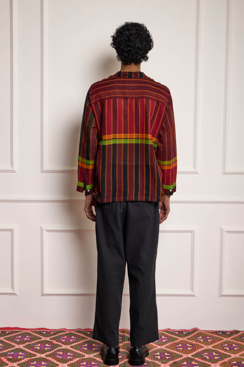 Handloom Scarf Shirt