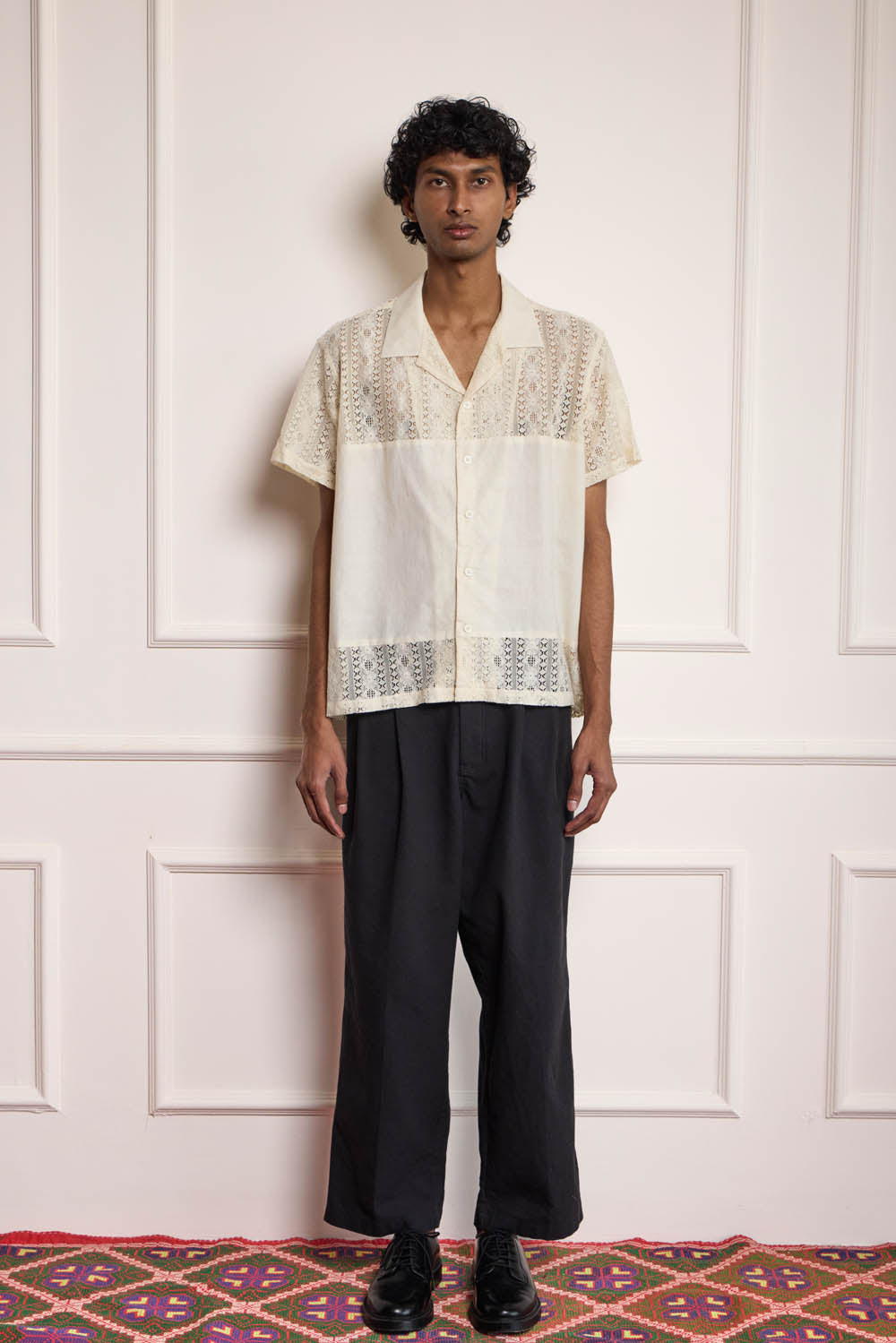 Lace Patchwork Shirt