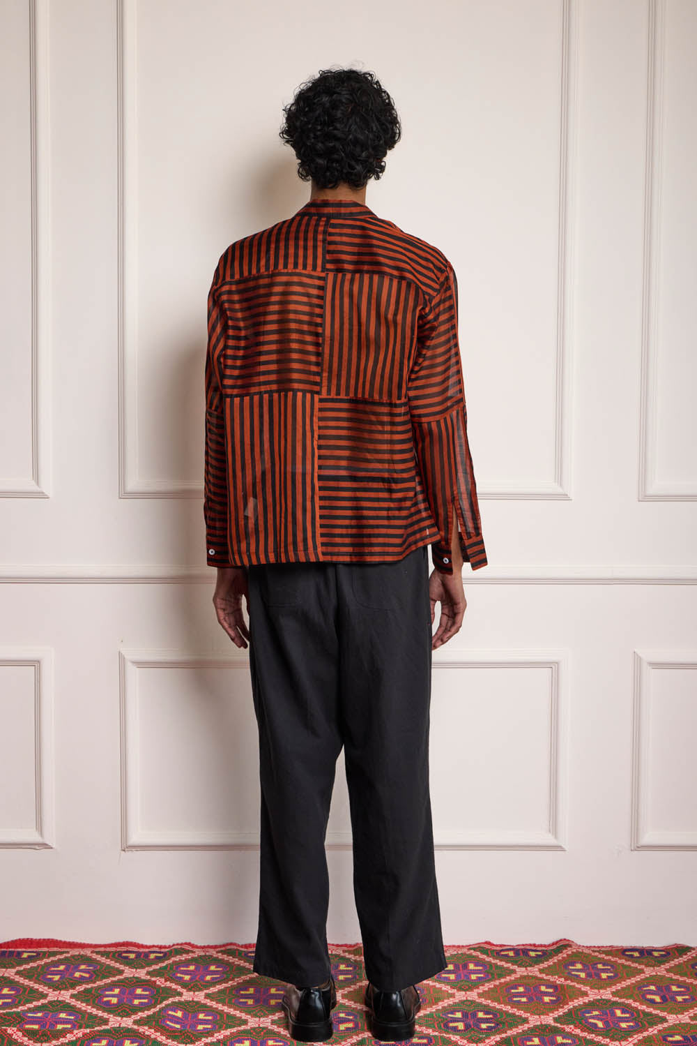 Silk Patchwork Shirt