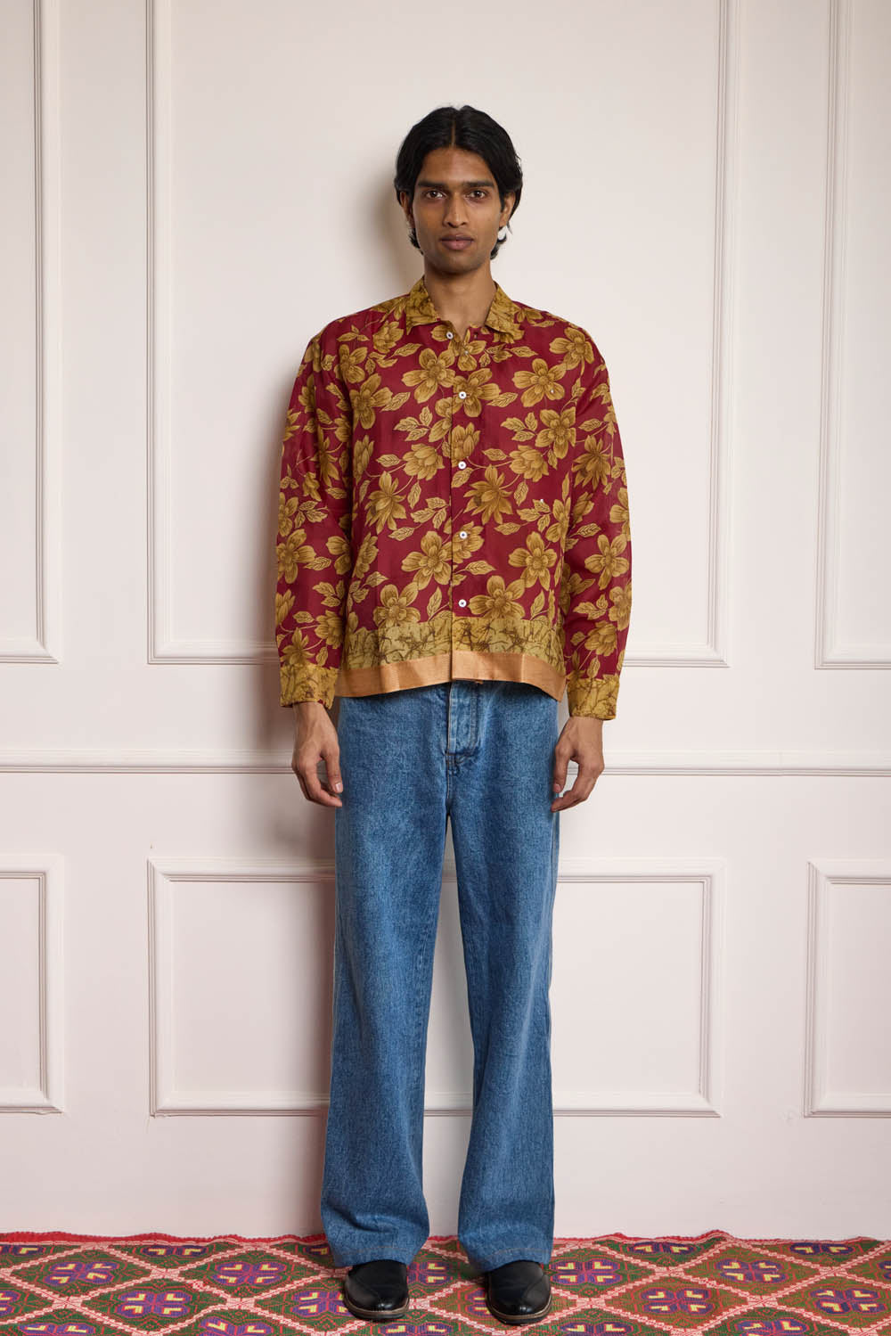 Silk Printed Shirt