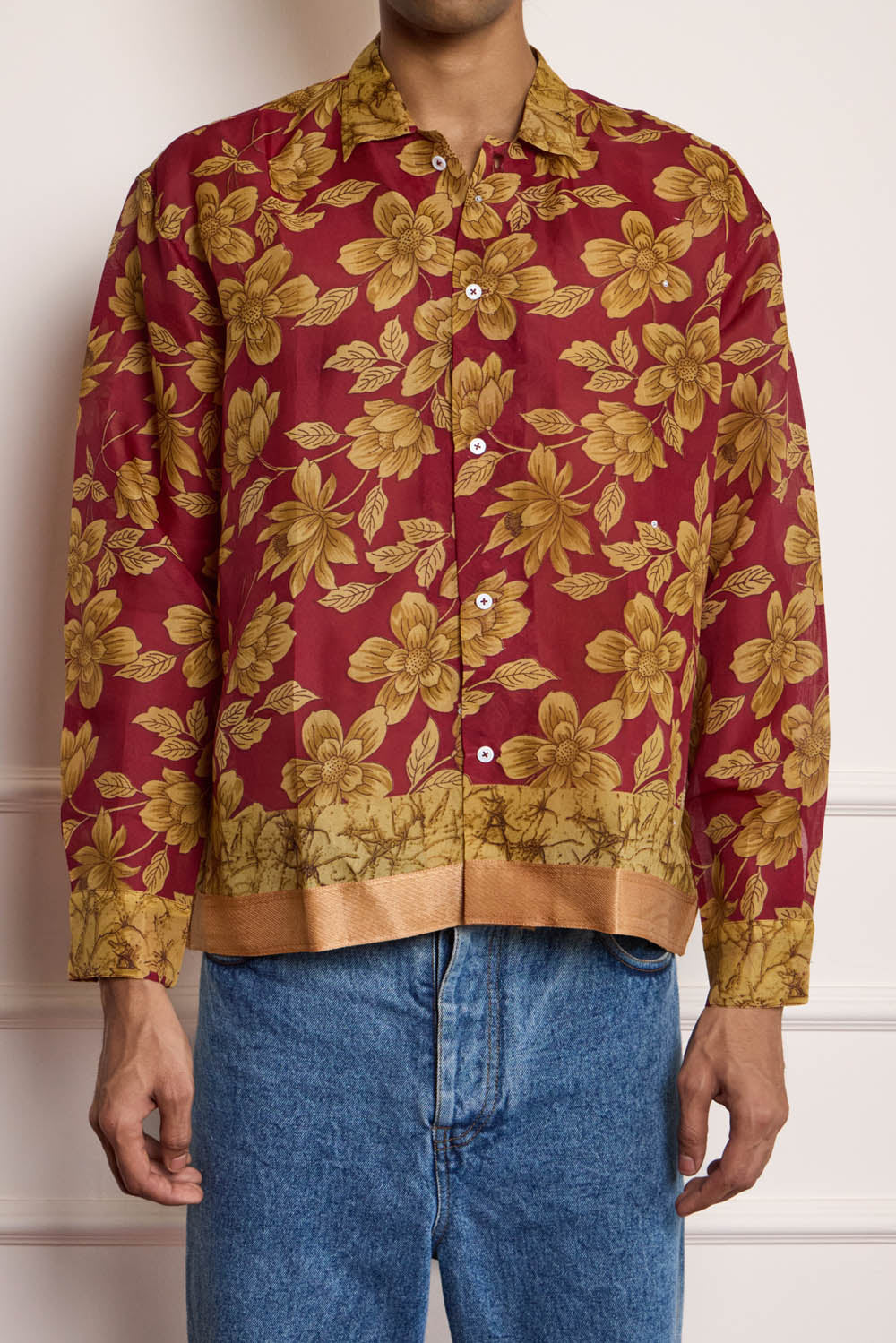 Silk Printed Shirt