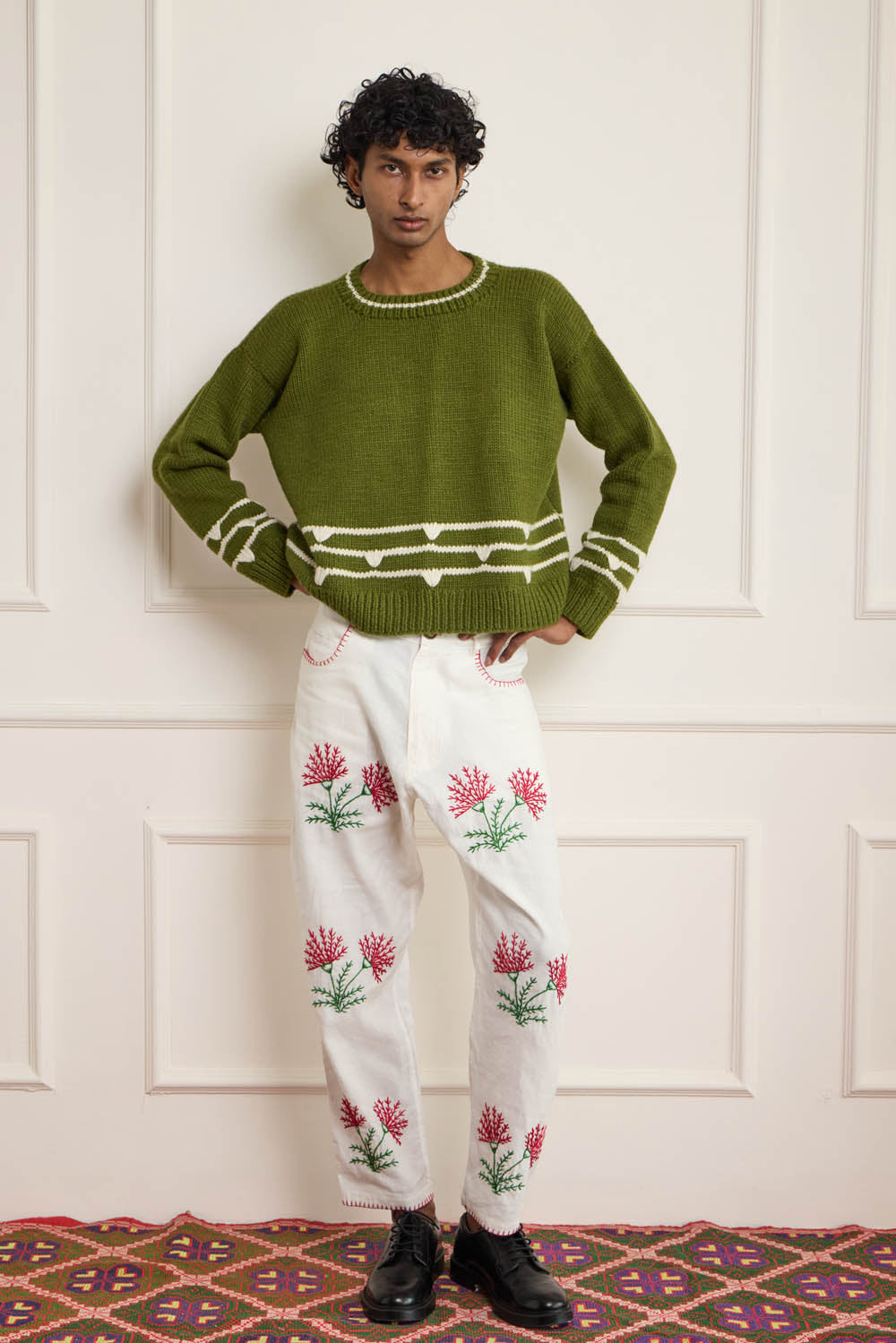 Hand Knitted Jumper Sweater