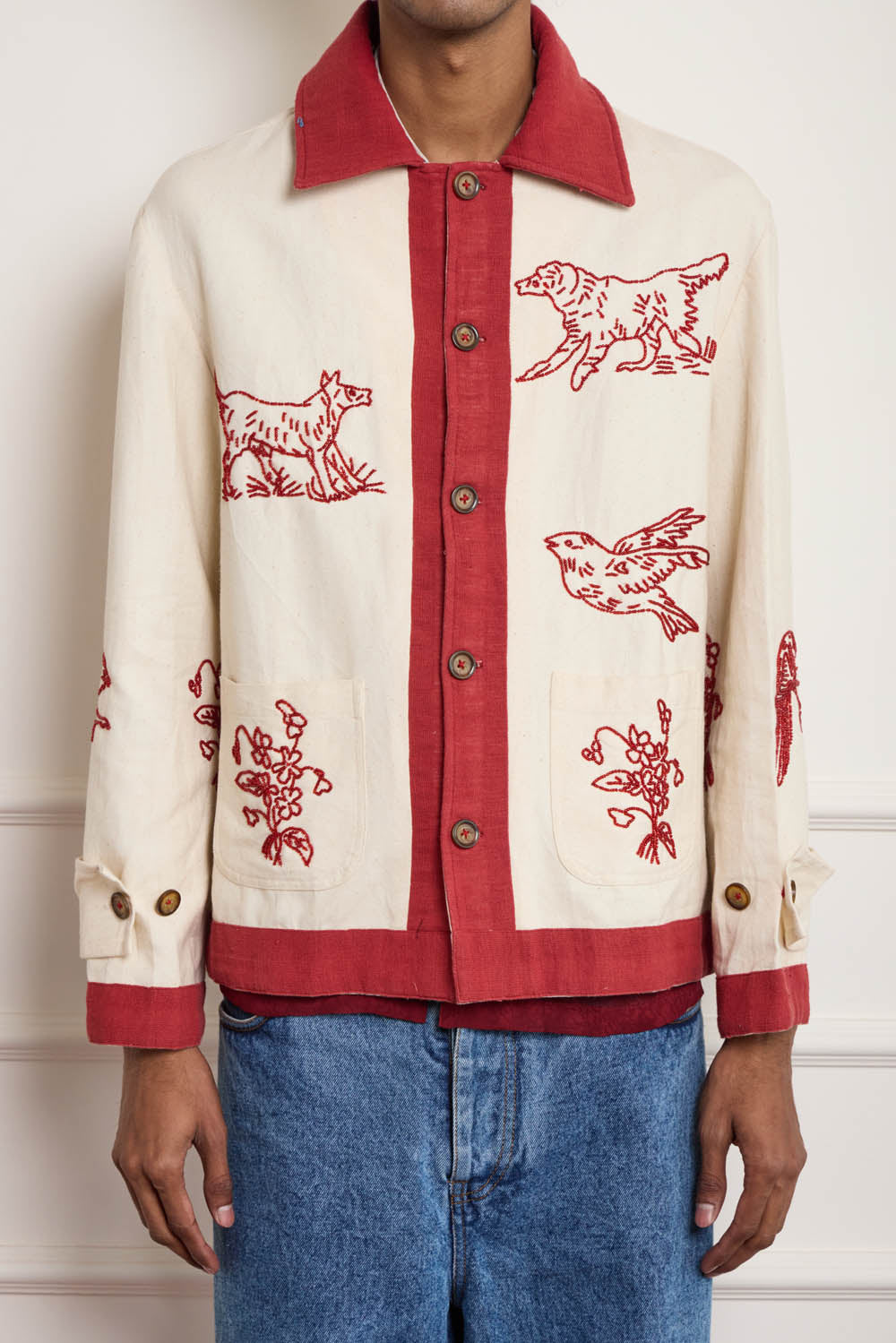 Bead Embroidered Jacket