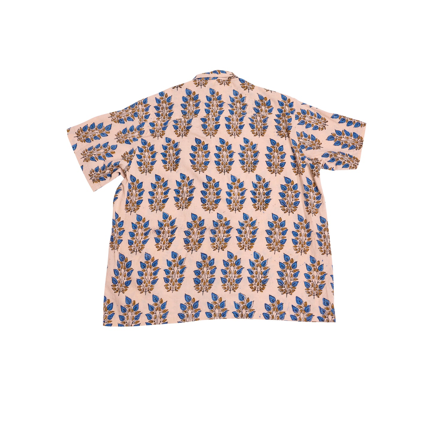 Block Printed Short Sleeve Shirt