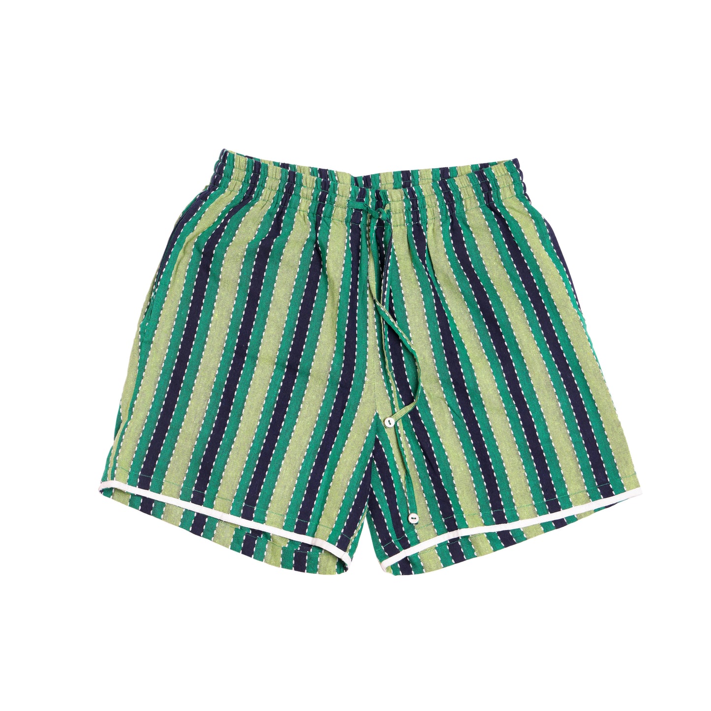 Kantha Stripes Shorts