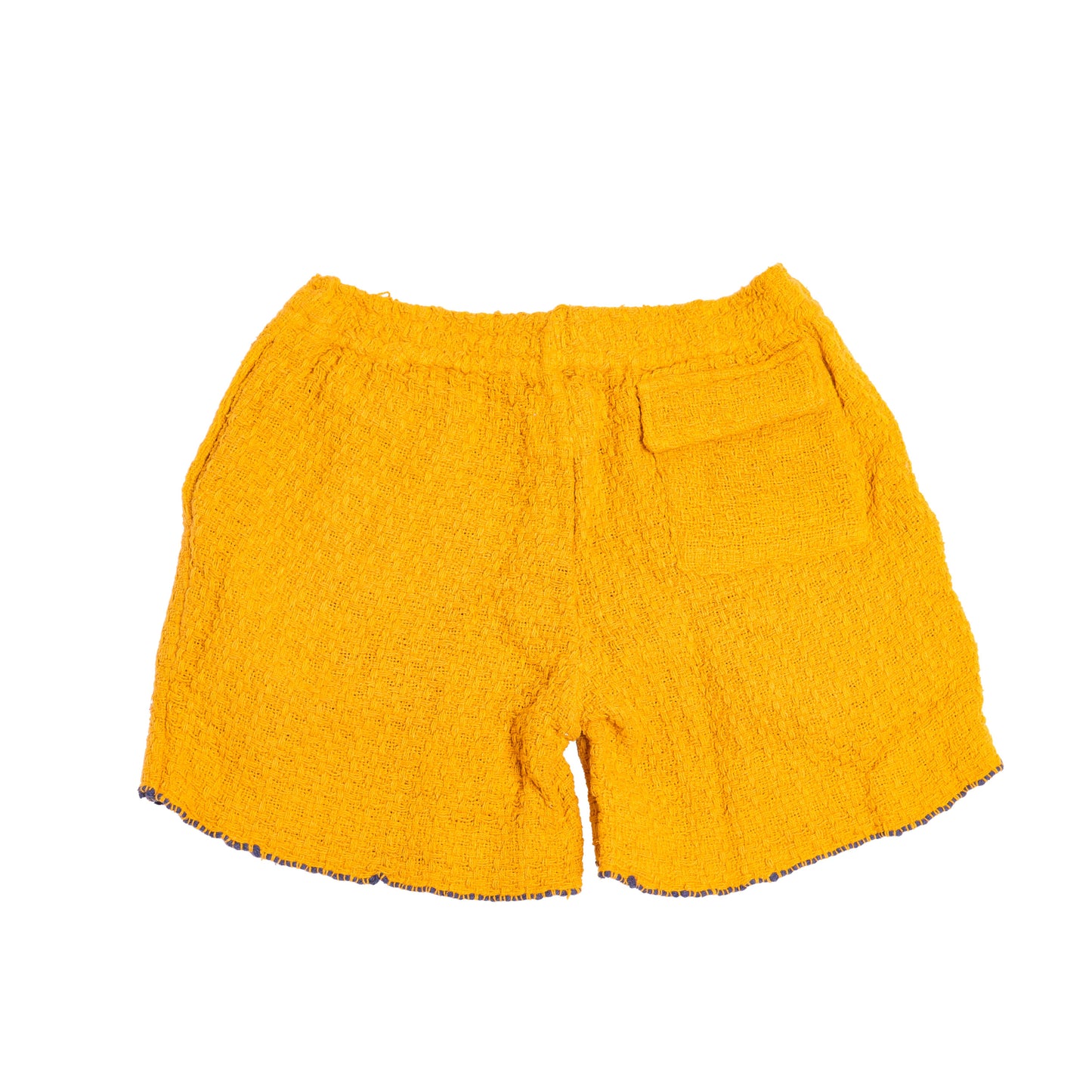 Crochet Daisy Applique Shorts