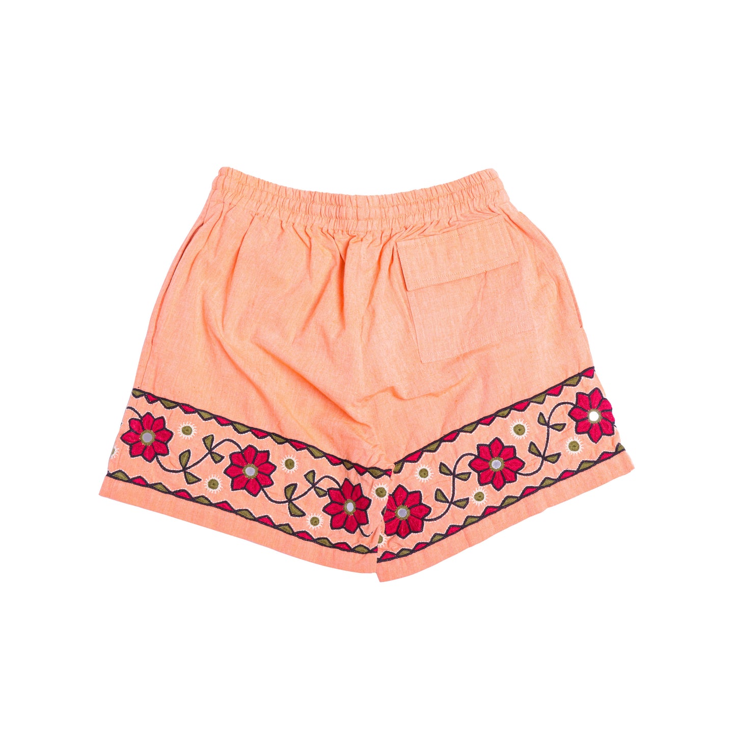 Kutchi Embroidered Shorts