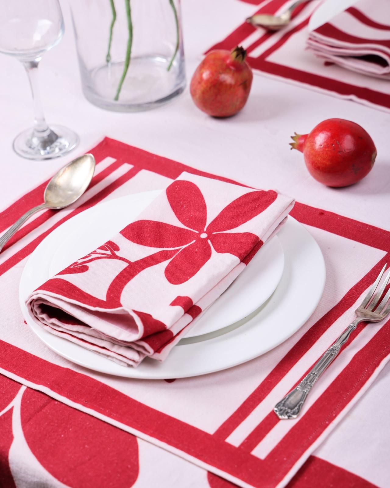 Floral Printed Tablecloth