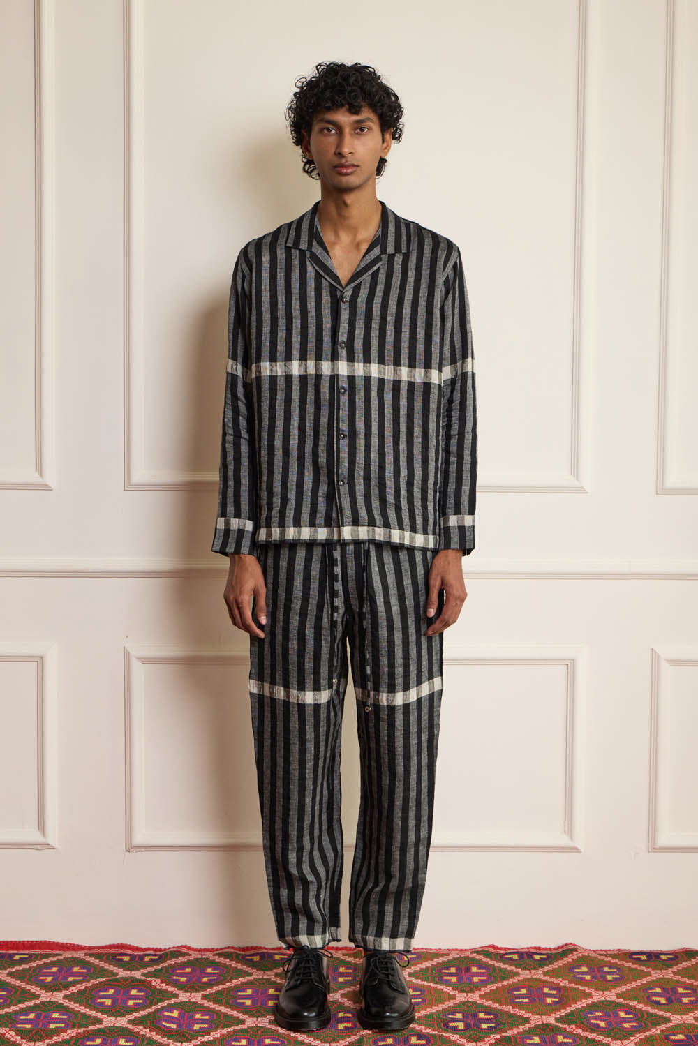 Striped Linen Pants