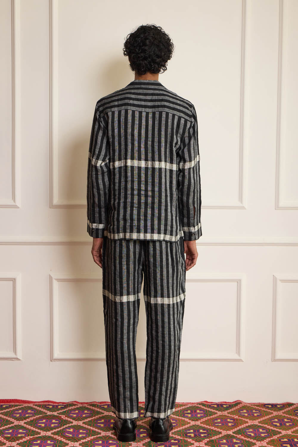 Striped Linen Pants