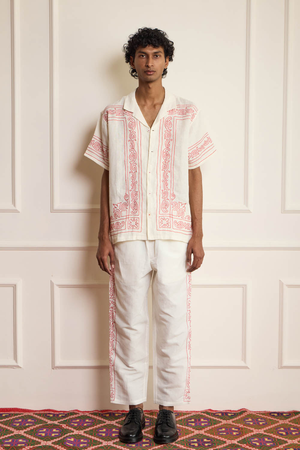 Classic Hand Embroidered Pants