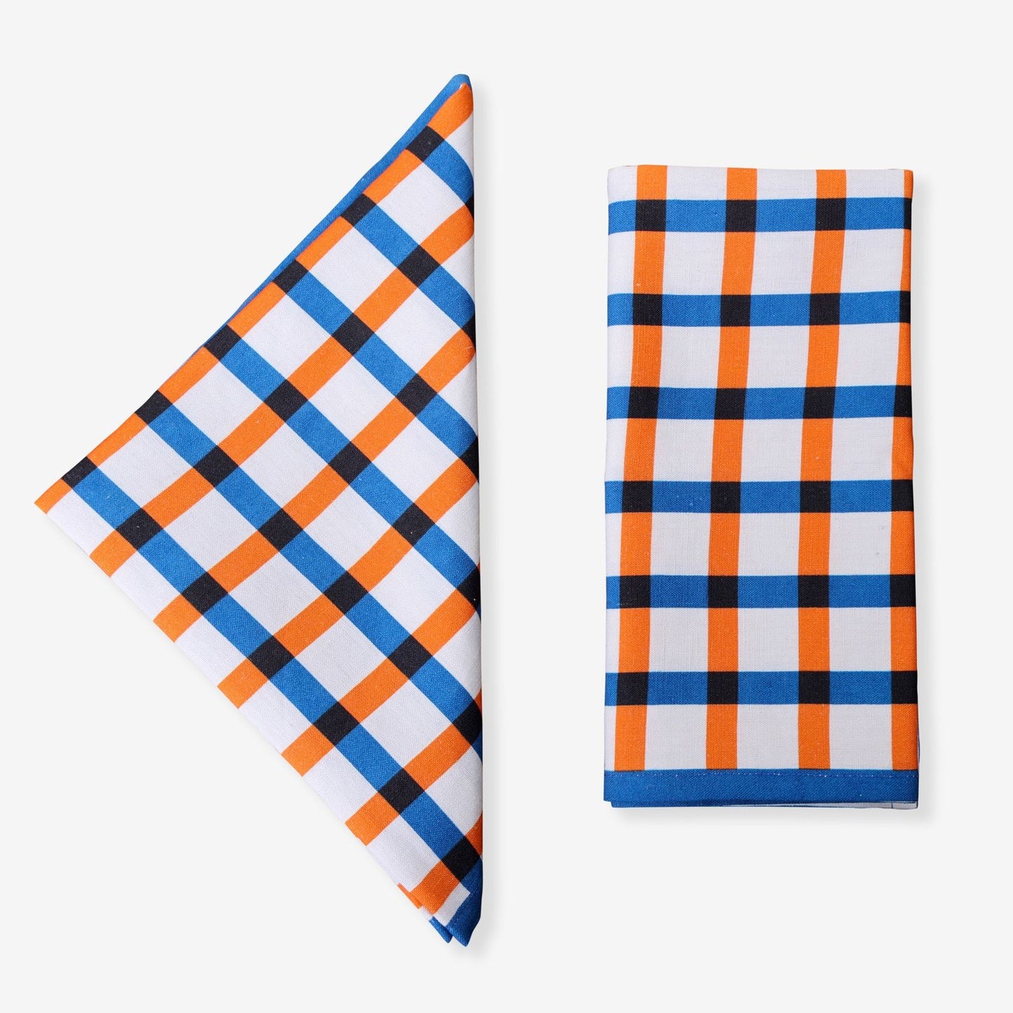 Grid Block Printed Table Napkin