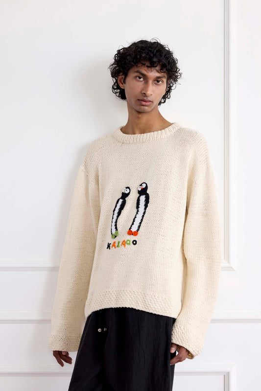 Penguin Crochet Jumper