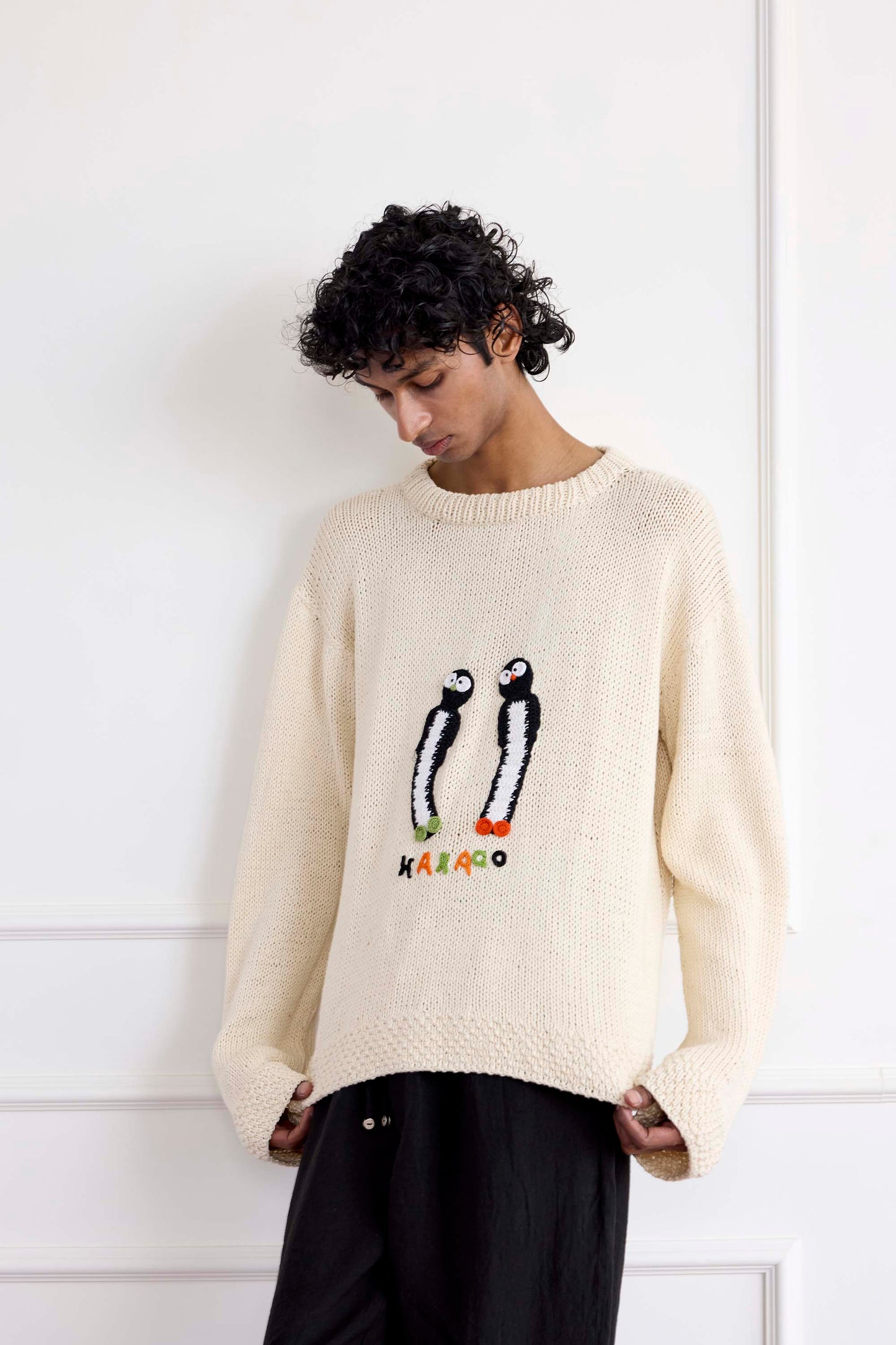 Penguin Crochet Jumper