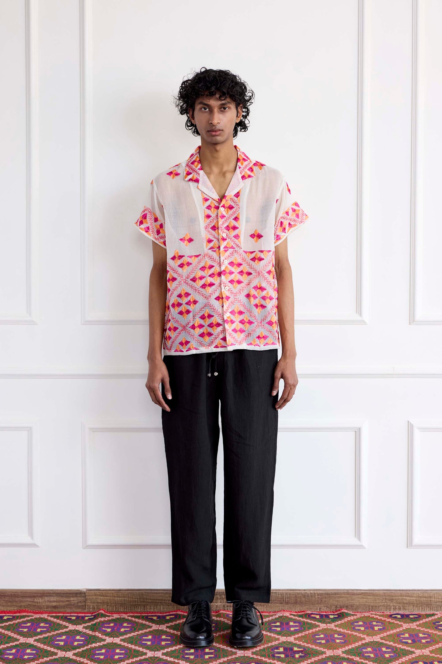 Phulkari Embroidered Shirt