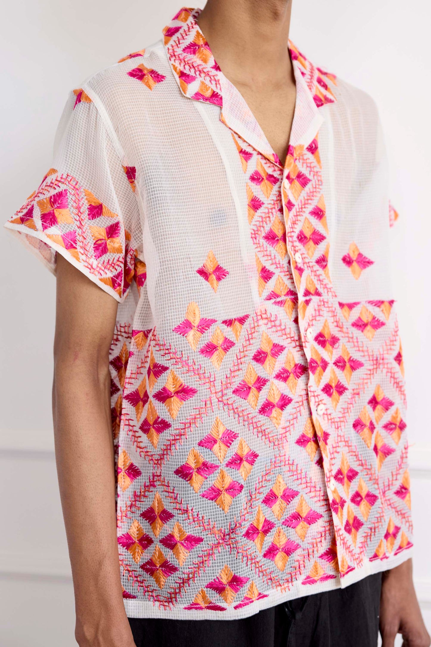 Phulkari Embroidered Shirt