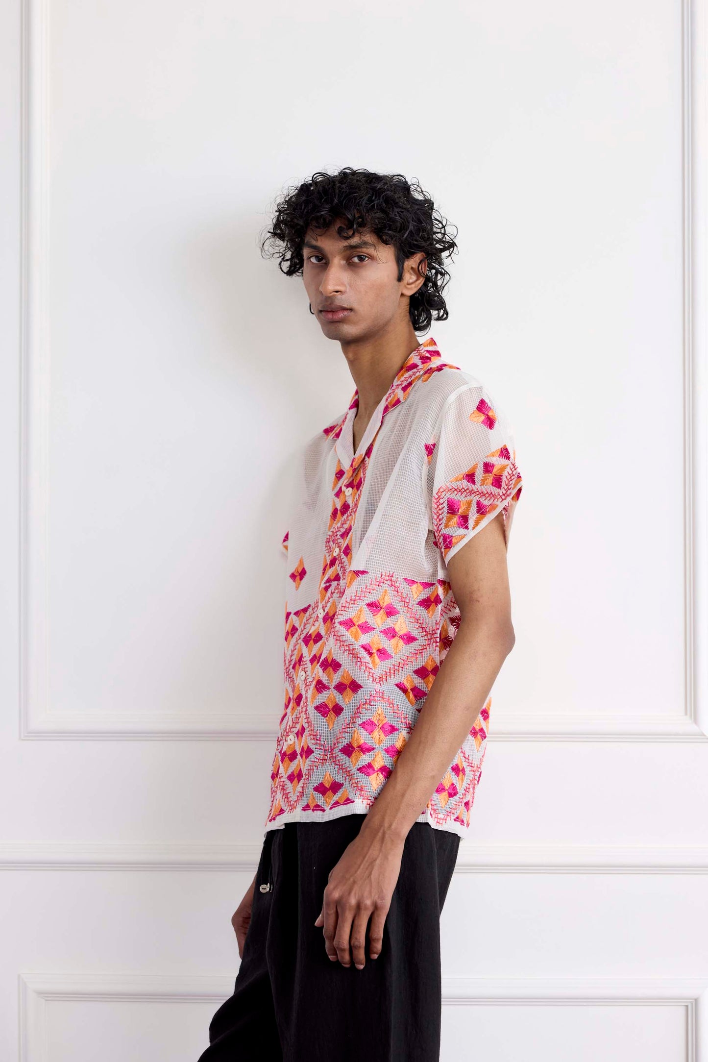 Phulkari Embroidered Shirt