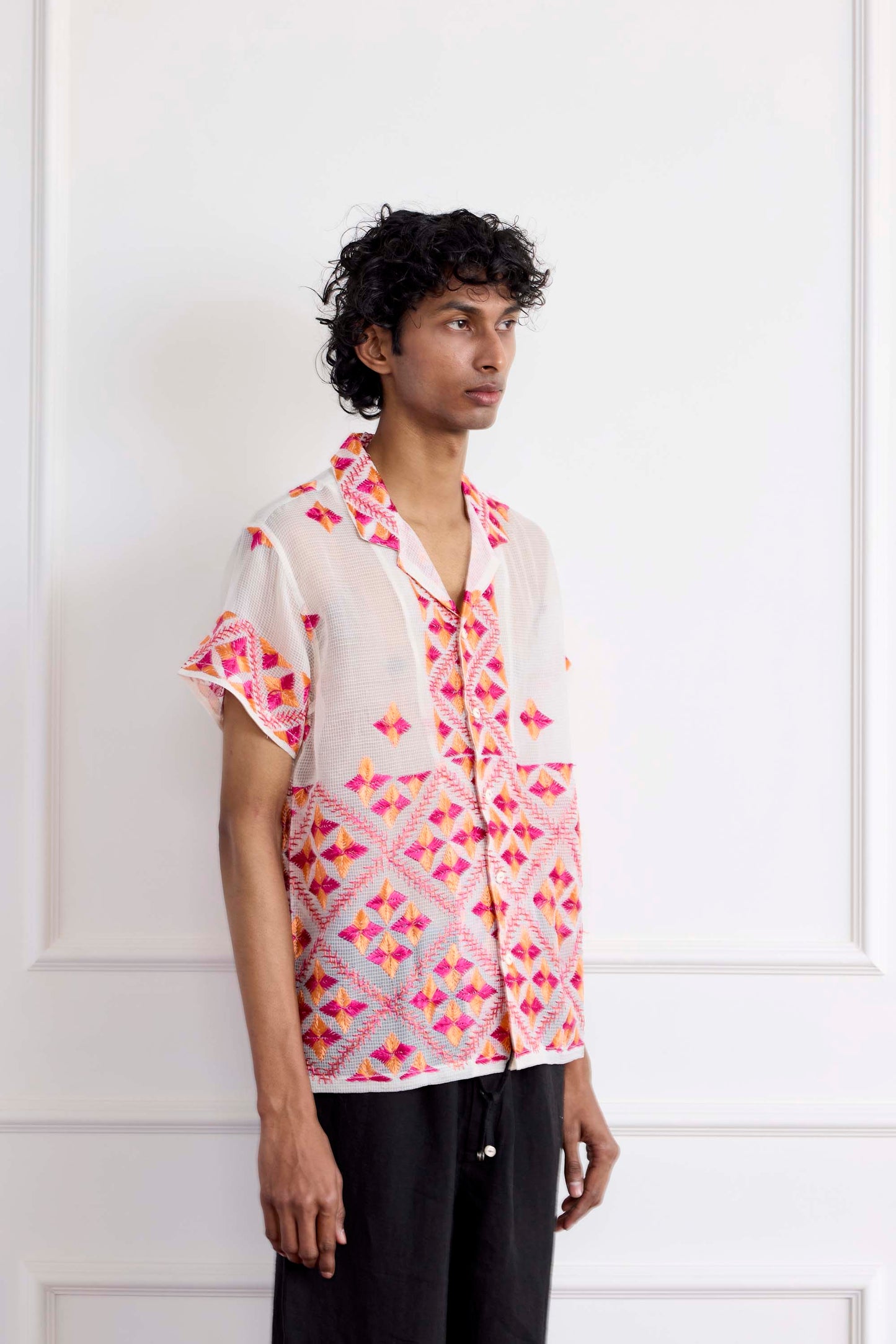 Phulkari Embroidered Shirt