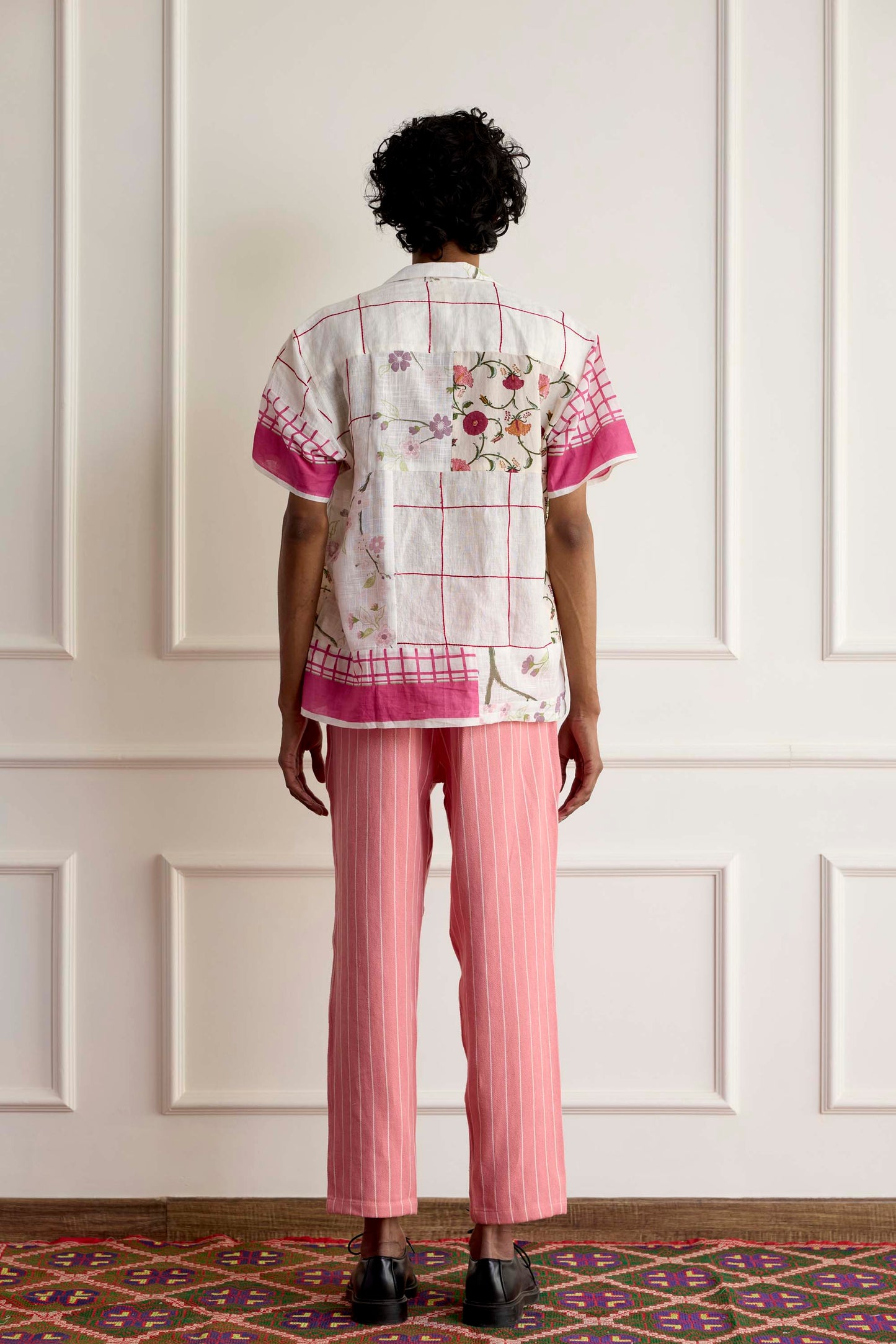 Patchwork Embroidered Shirt