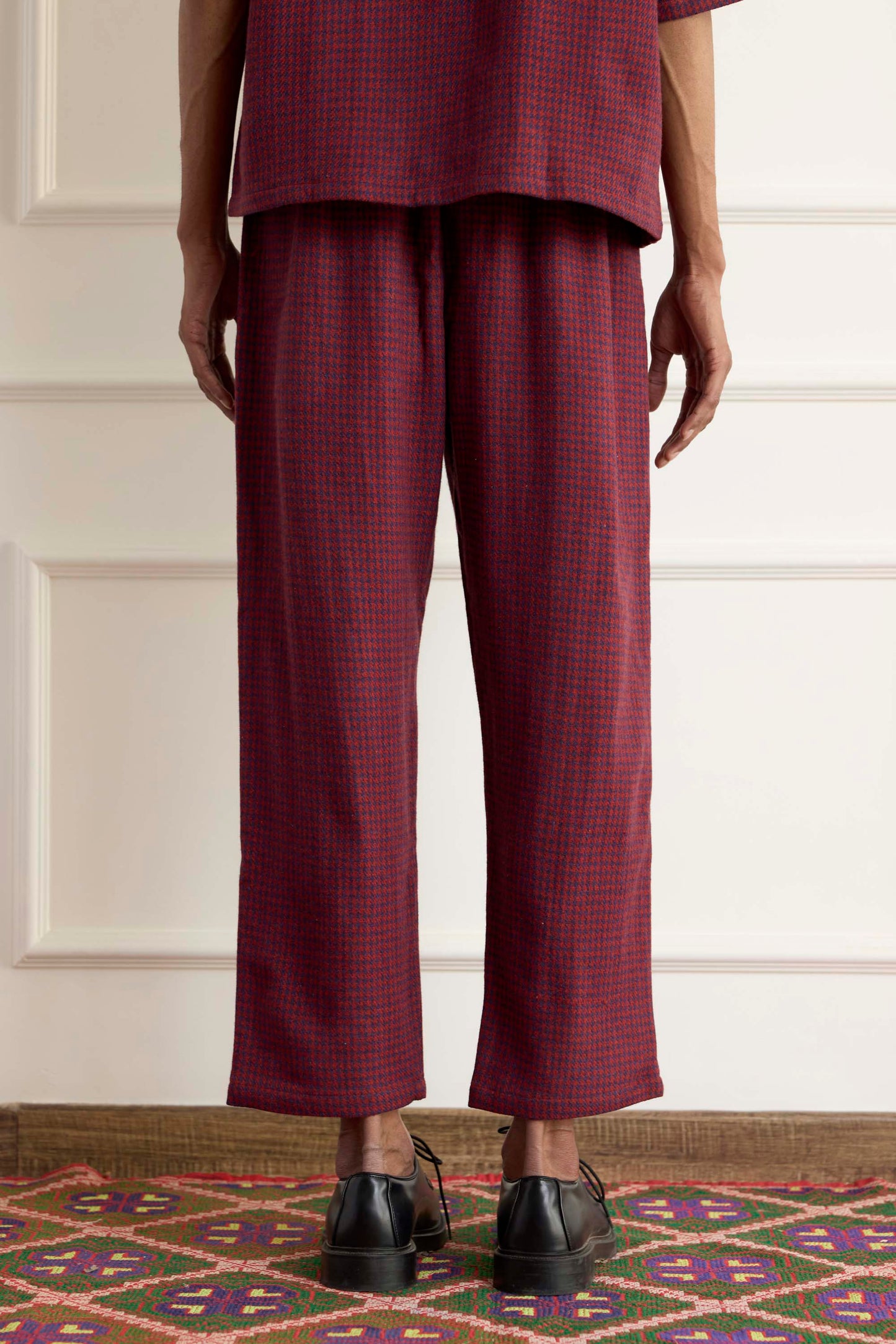 Wool Drawstring Pants