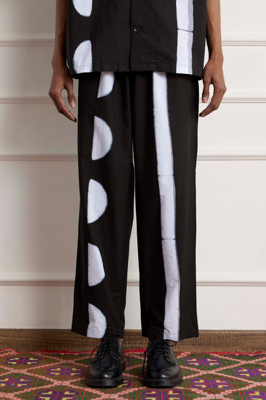 Moon Clamp Dye Pants