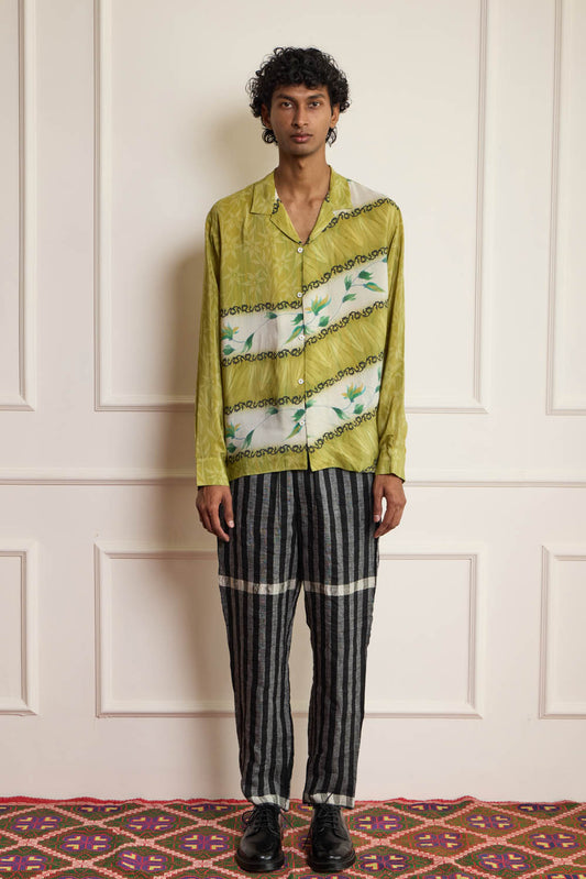Foliage Silk Shirt