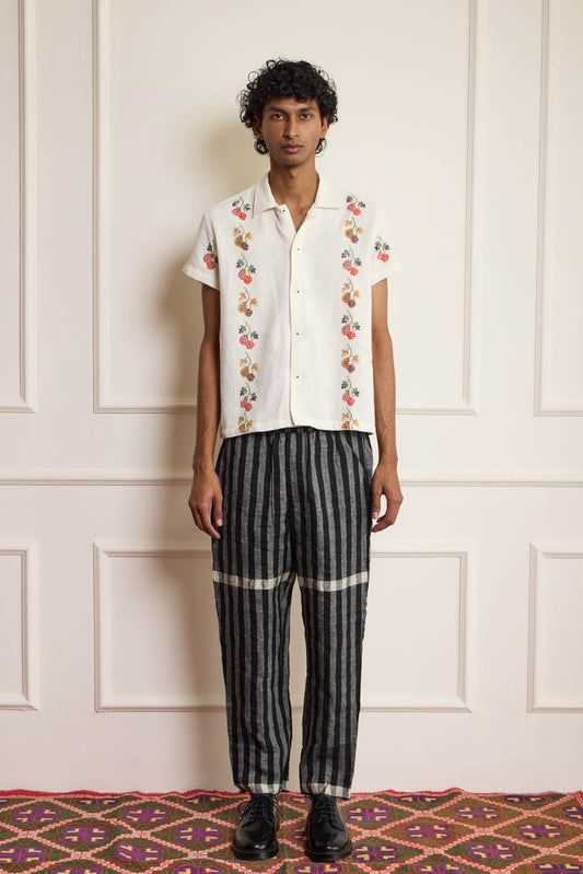 Cross Stitch Embroidered Shirt