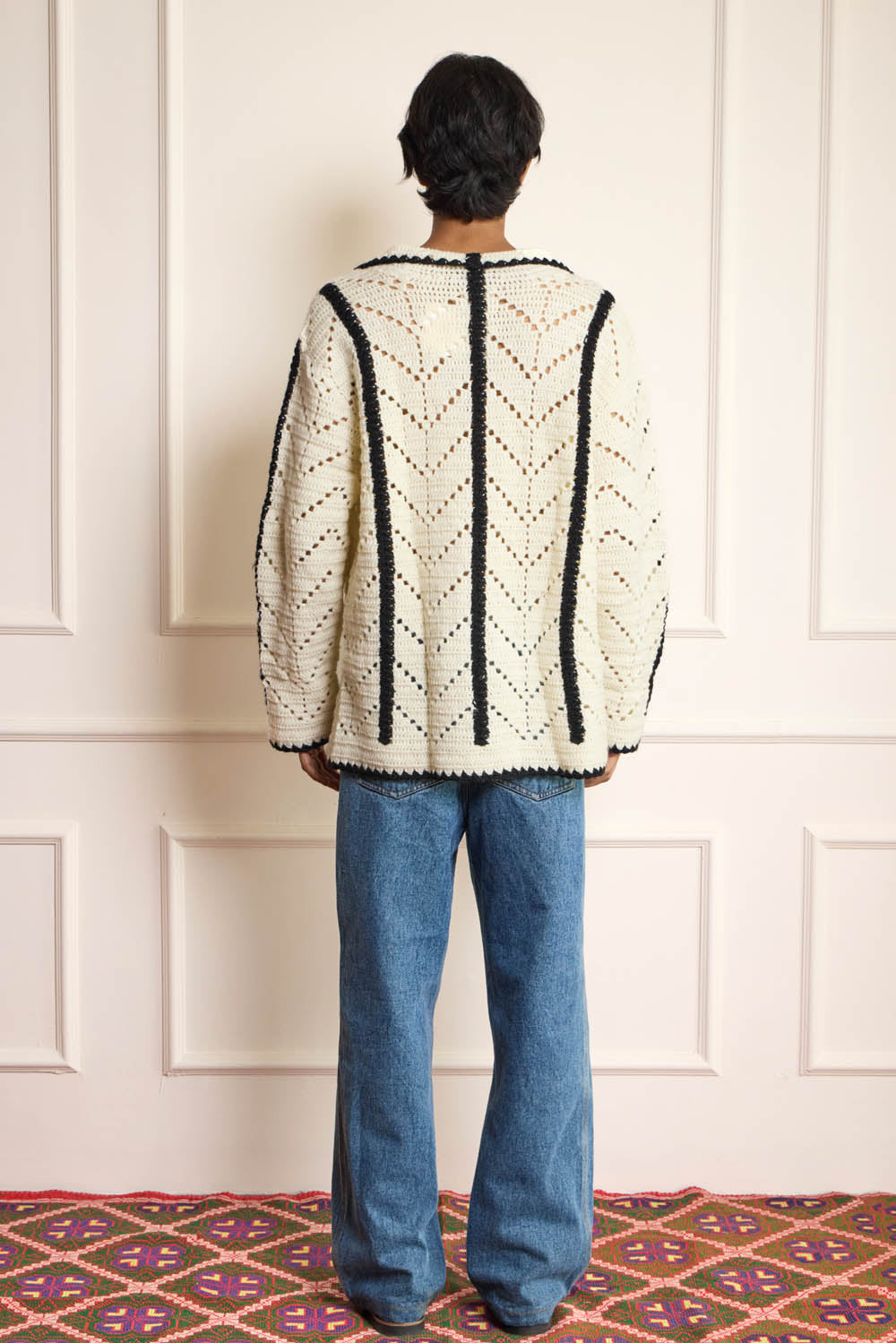 Crochet Open Cardigan