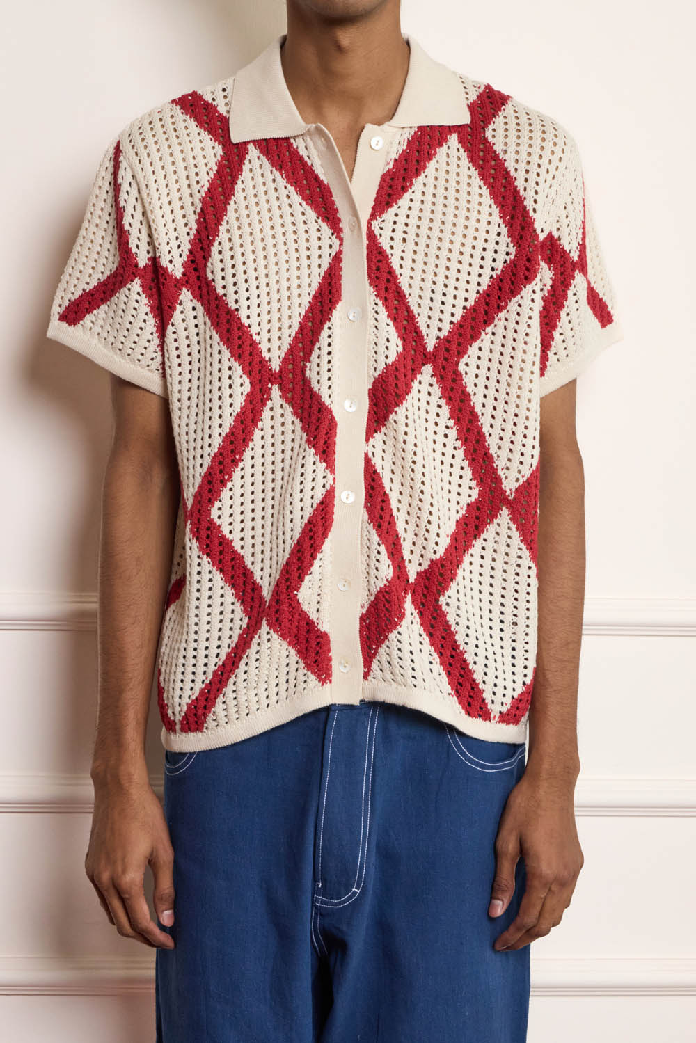 Diamond Crochet Shirt