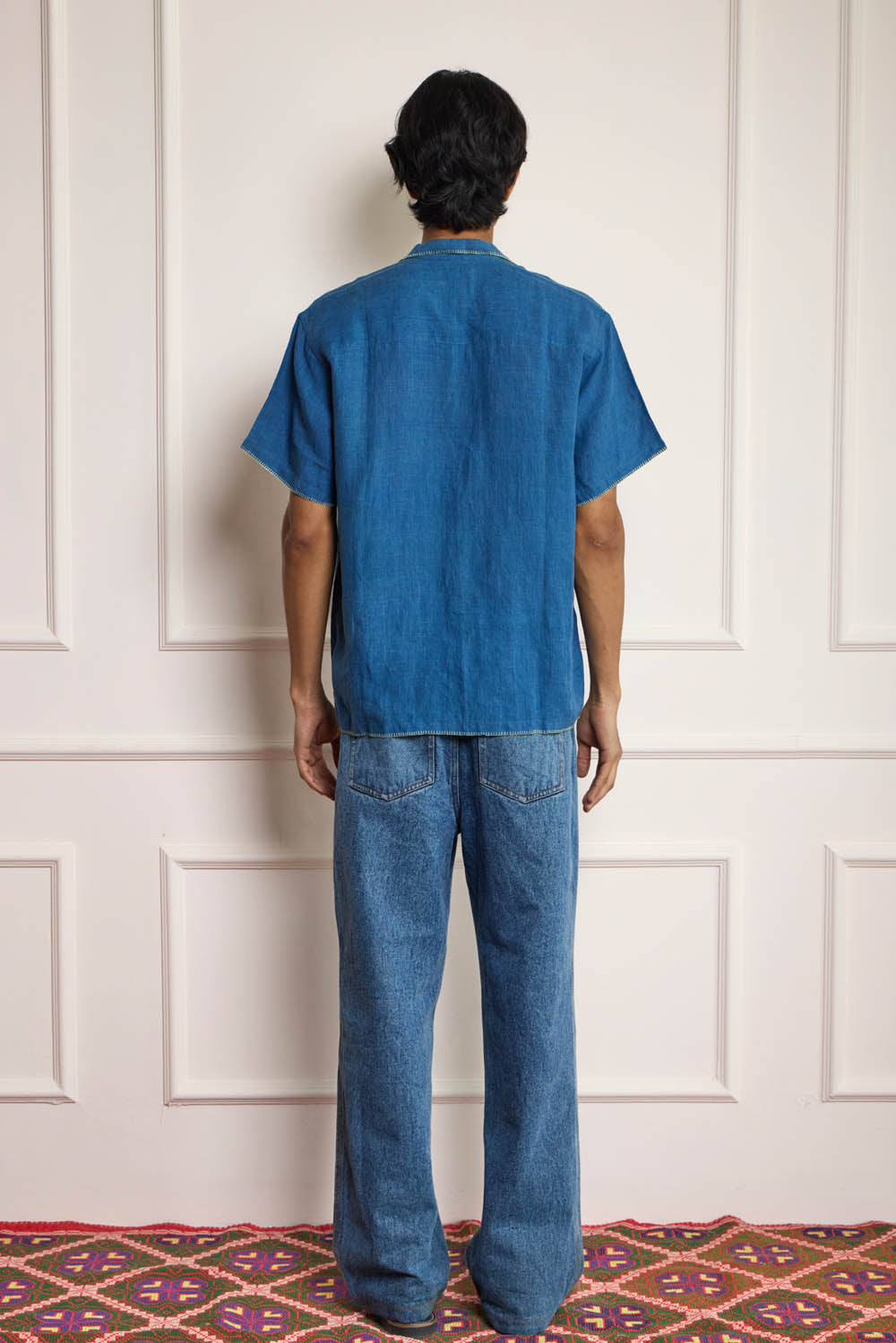 Flower Applique Shirt