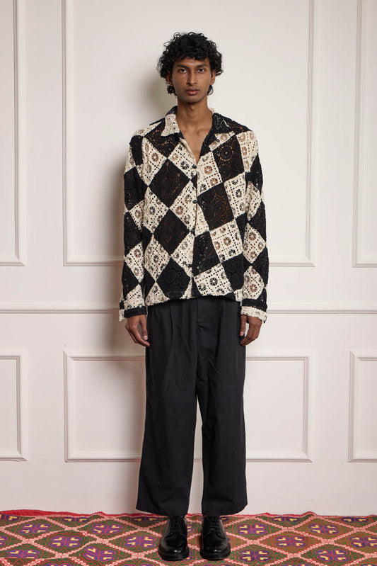 Patchwork Lace Shirt