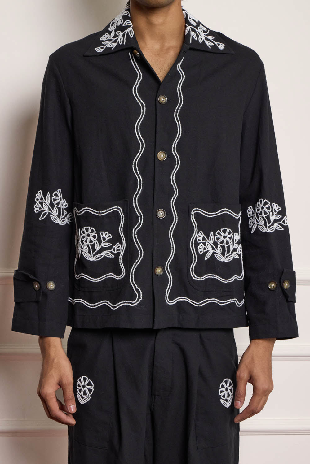 Bead Embroidered Jacket
