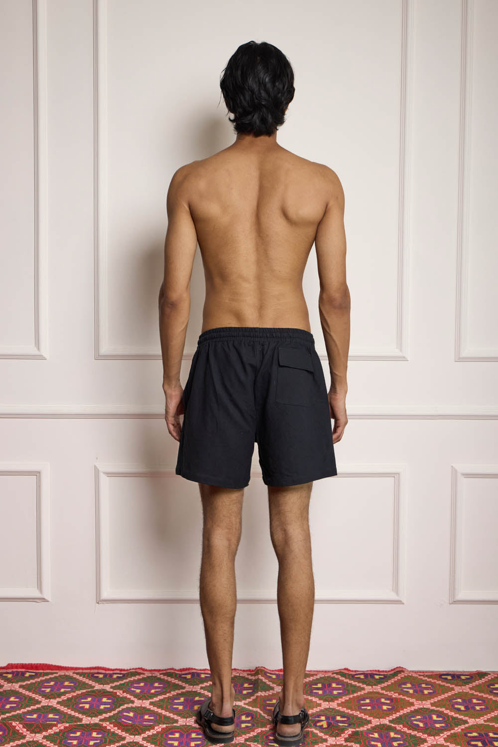 Floral Embroidered Shorts