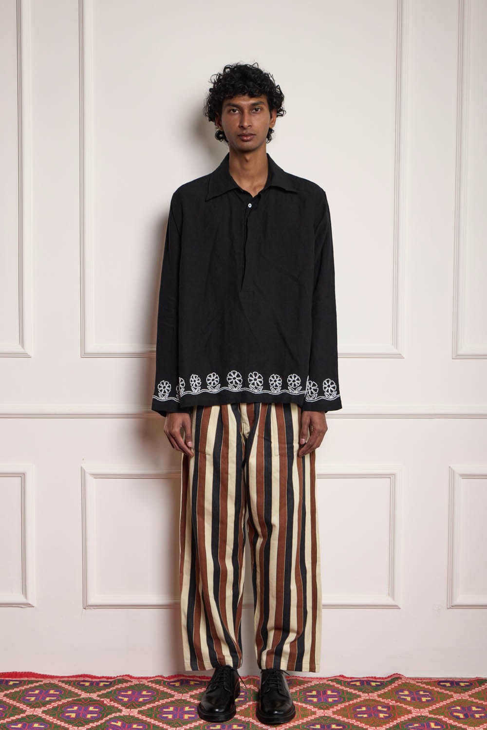 Beaded Popover Shirt