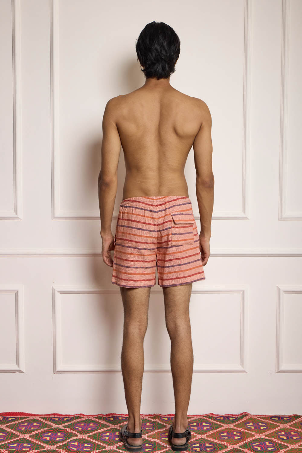 Handloom Cotton Shorts