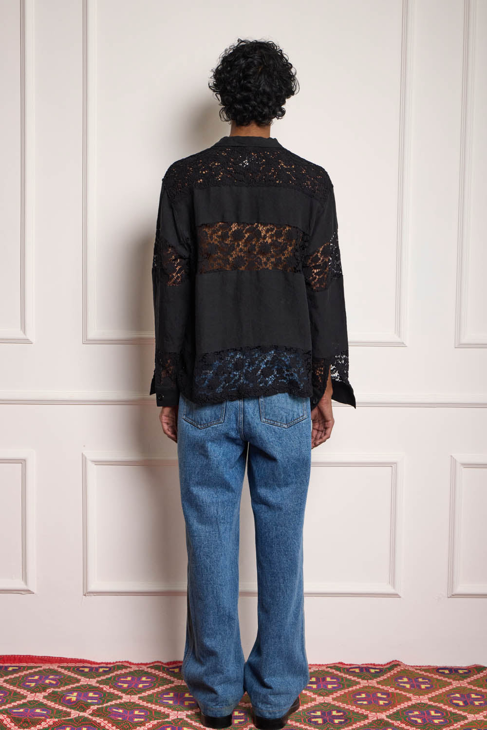 Lace Patchwork Shirt
