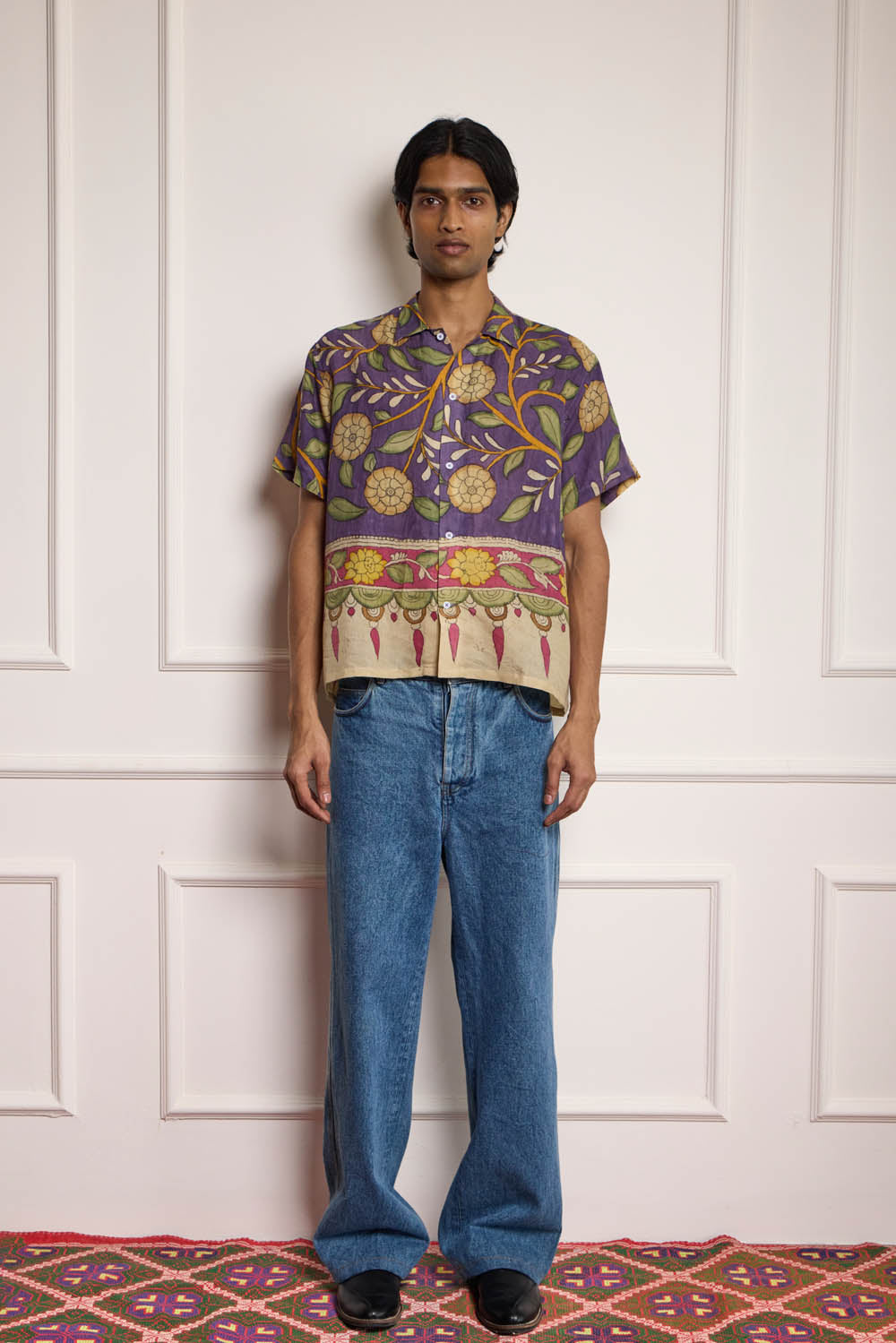 Kalamkari Silk Shirt