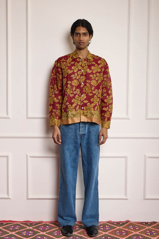 Silk Printed Shirt