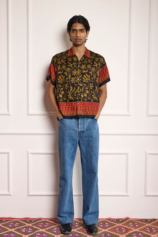Silk Printed Shirt
