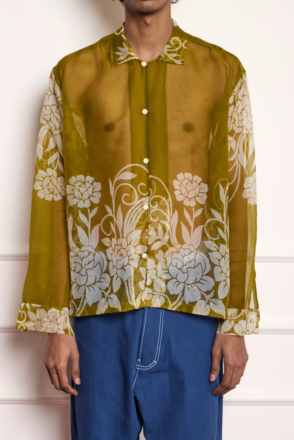 Floral Silk Shirt